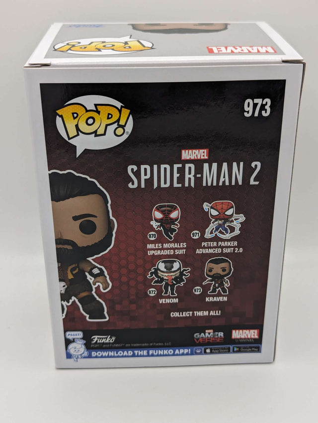 Funko Pop Games | Marvel Gamerverse | Spider-Man 2 | Kraven #973