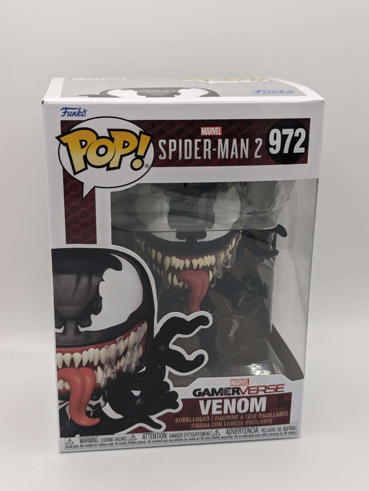 Funko Pop Games | Marvel Gamerverse | Spider-Man 2 | Venom #972