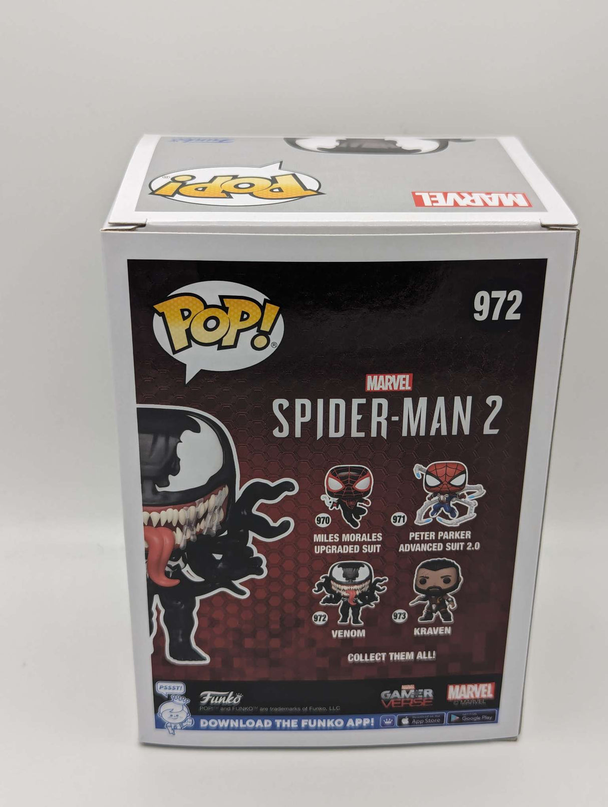 Funko Pop Games | Marvel Gamerverse | Spider-Man 2 | Venom #972