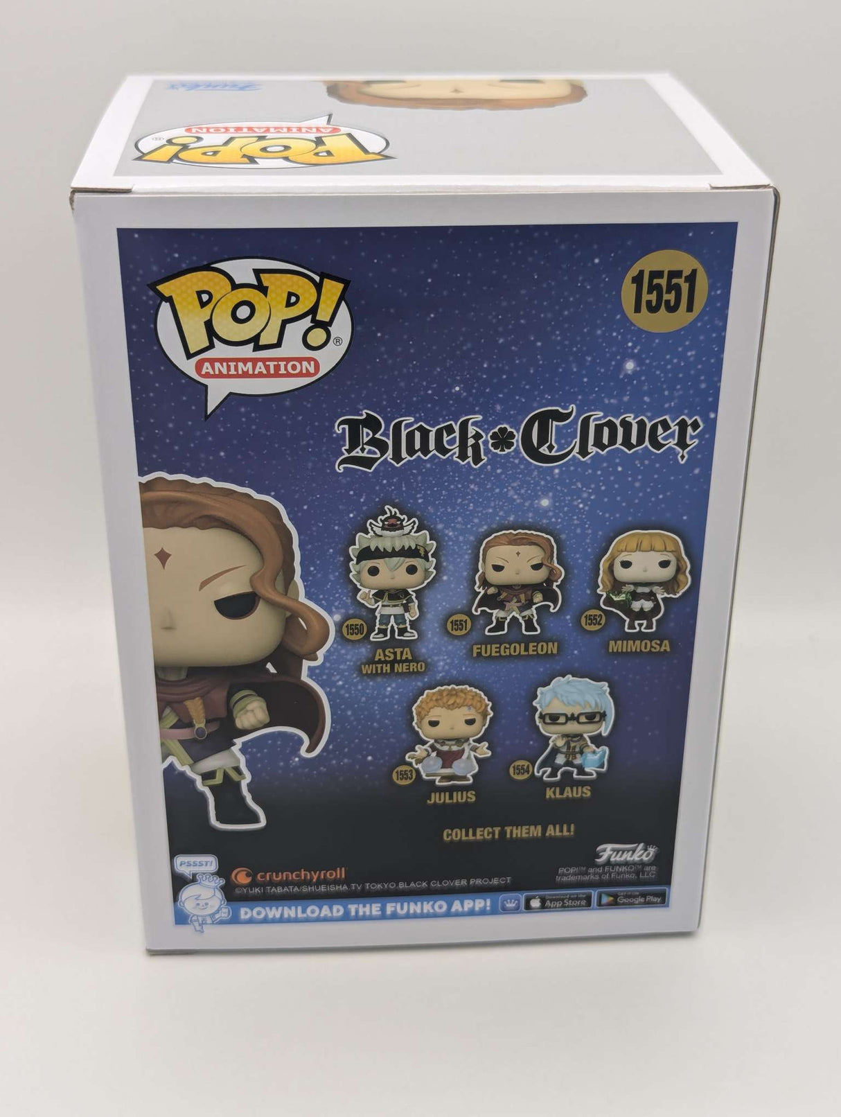 Funko Pop Animation | Black Clover | Fuegoleon #1551