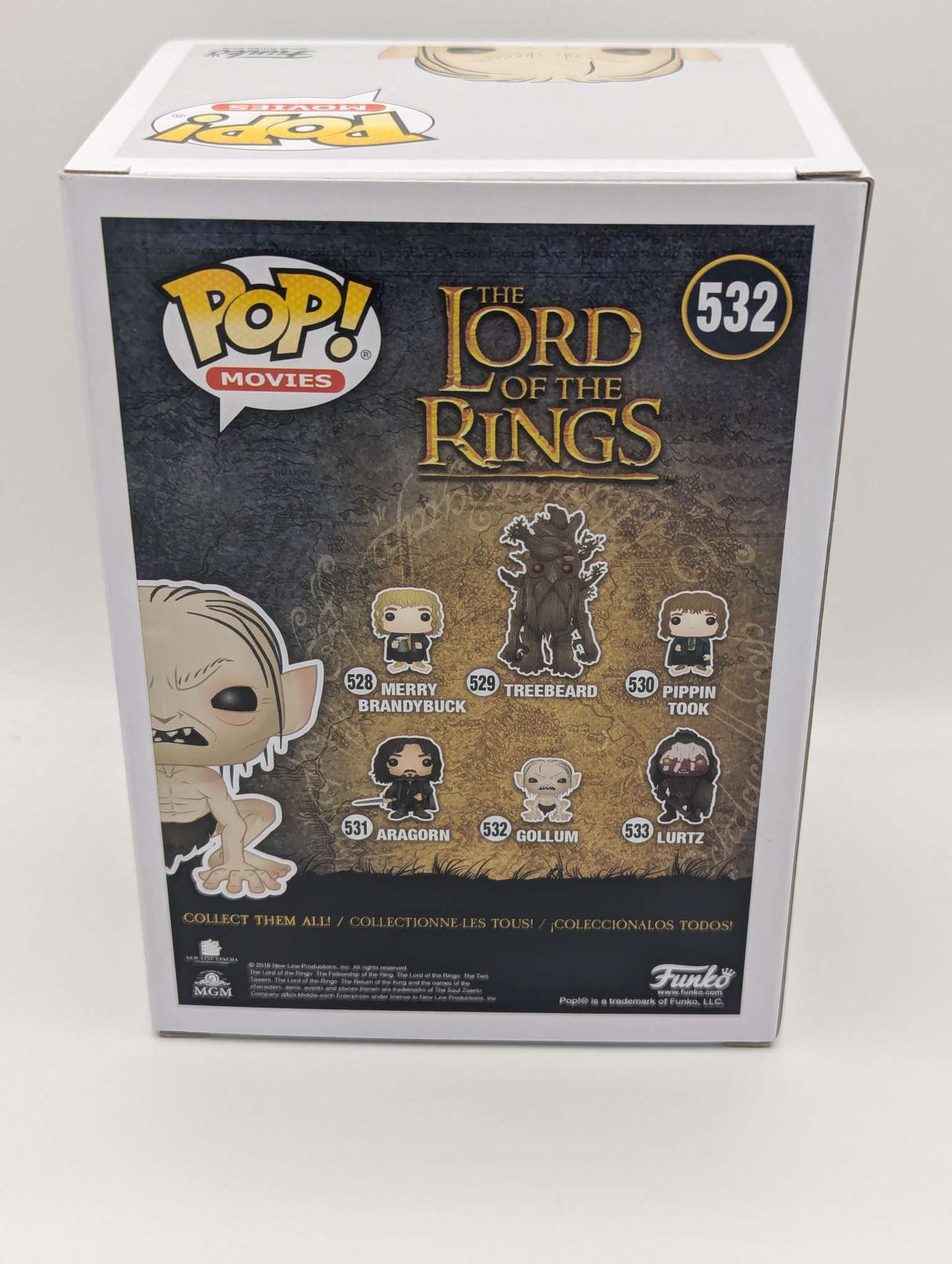 Funko Pop Movies | Lord of the Rings | Gollum Chase #532