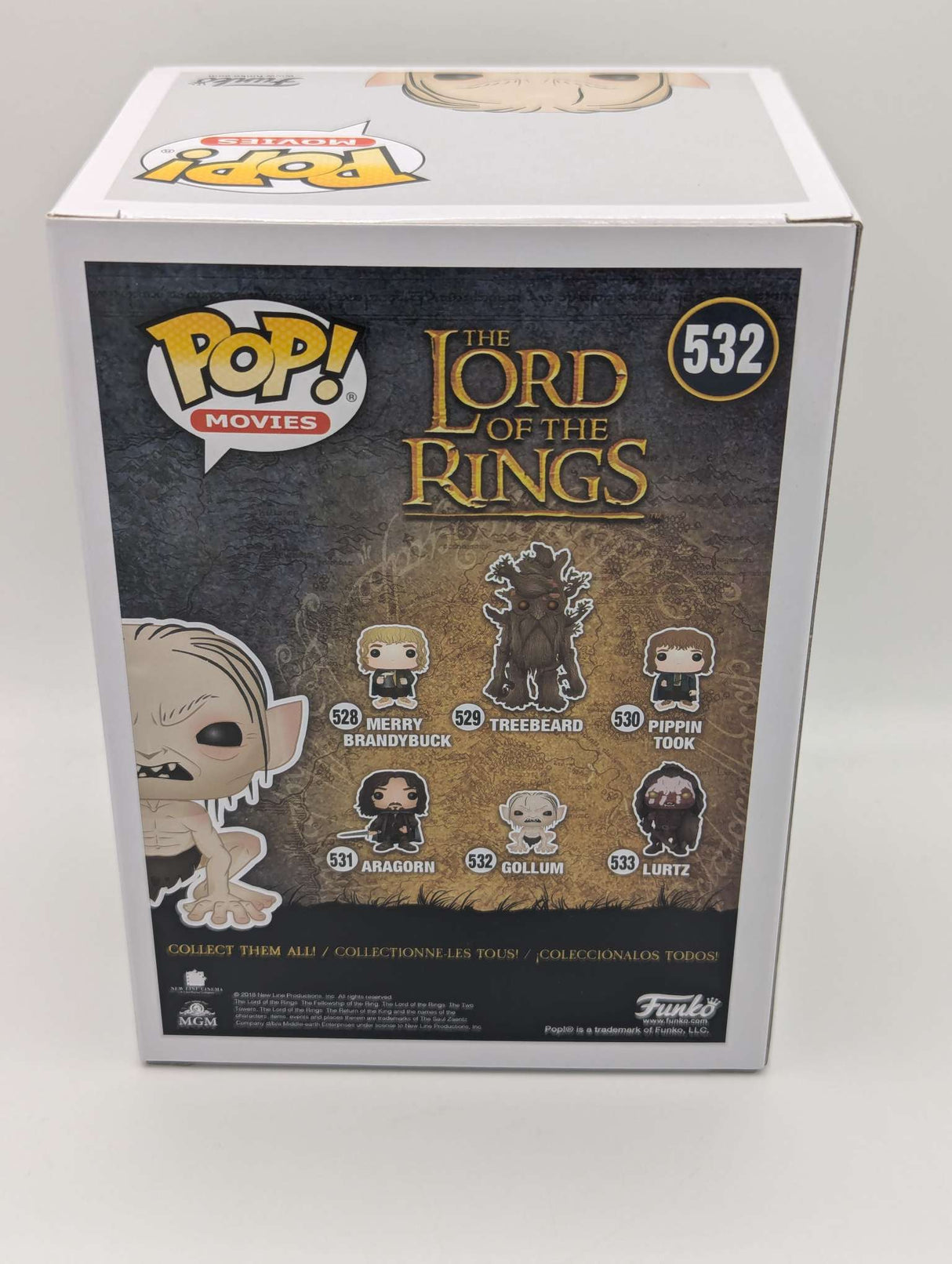 Funko Pop Movies | Lord of the Rings | Gollum #532