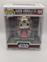 Funko Pop Star Wars | Episode 1 The Phantom Menace | Queen Amidala on Throne #705