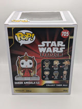 Funko Pop Star Wars | Episode 1 The Phantom Menace | Queen Amidala on Throne #705