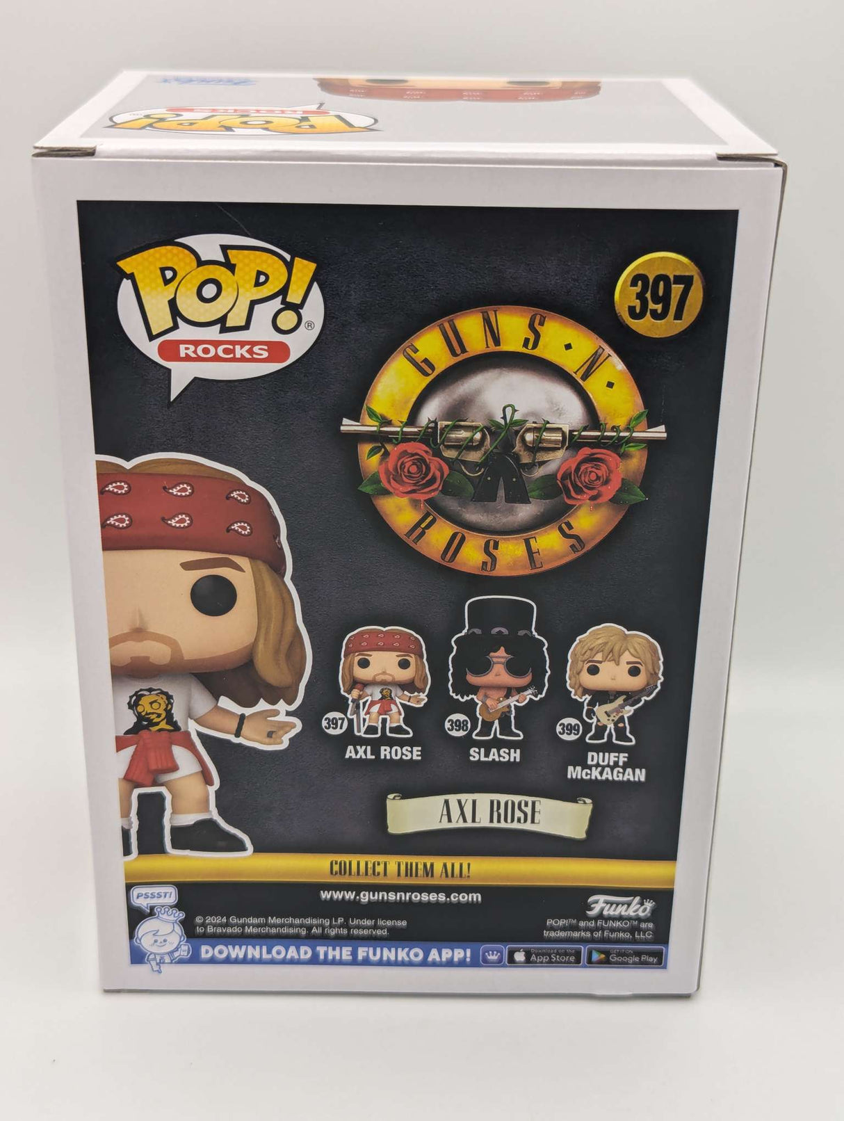 Axl Rose (1980s) | Guns N Roses | Funko Pop Rocks |  #397