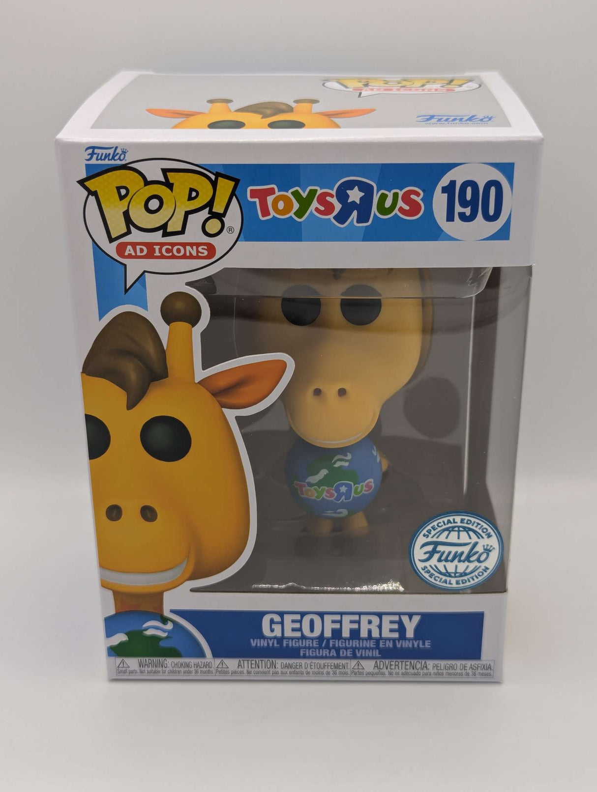 Geoffrey with Globe | Toys "R" Us | Funko Pop Ad Icons | #190