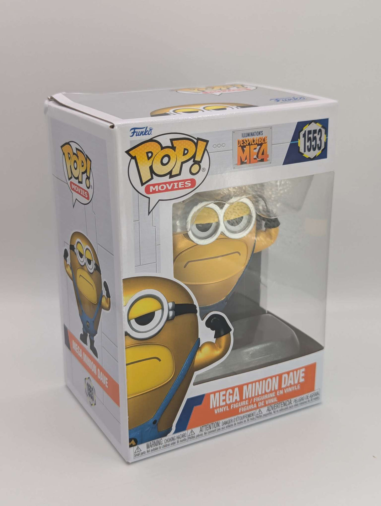 Damaged Box | Mega Minion Dave | Despicable Me 4 | Funko Movies | #1553