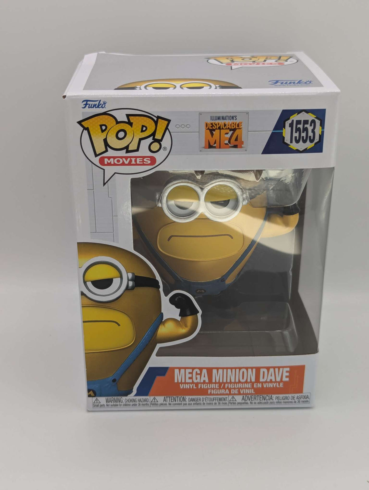 Damaged Box | Mega Minion Dave | Despicable Me 4 | Funko Movies | #1553