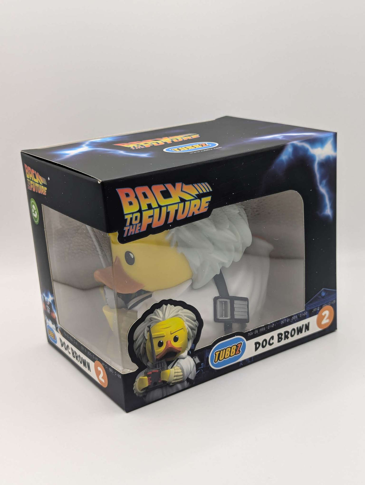 Doc Brown | Back to The Future | Tubbz Cosplaying Duck #2 | Boxed Edition