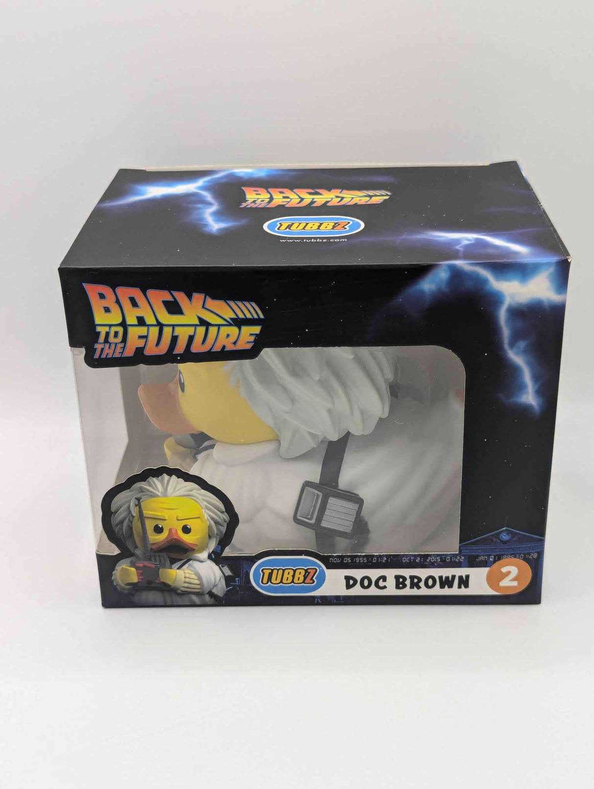 Doc Brown | Back to The Future | Tubbz Cosplaying Duck #2 | Boxed Edition