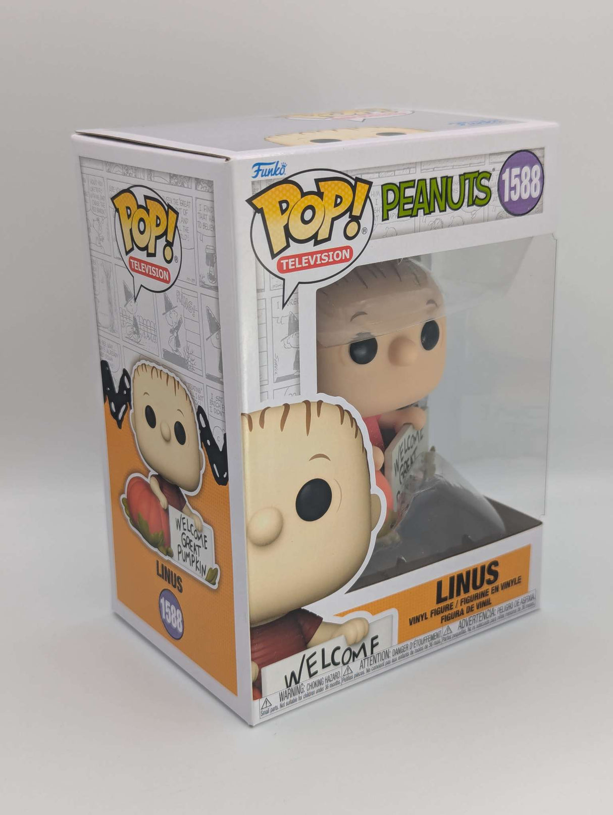 Linus ( with Pumpkin) | Peanuts | Funko Movies | #1588