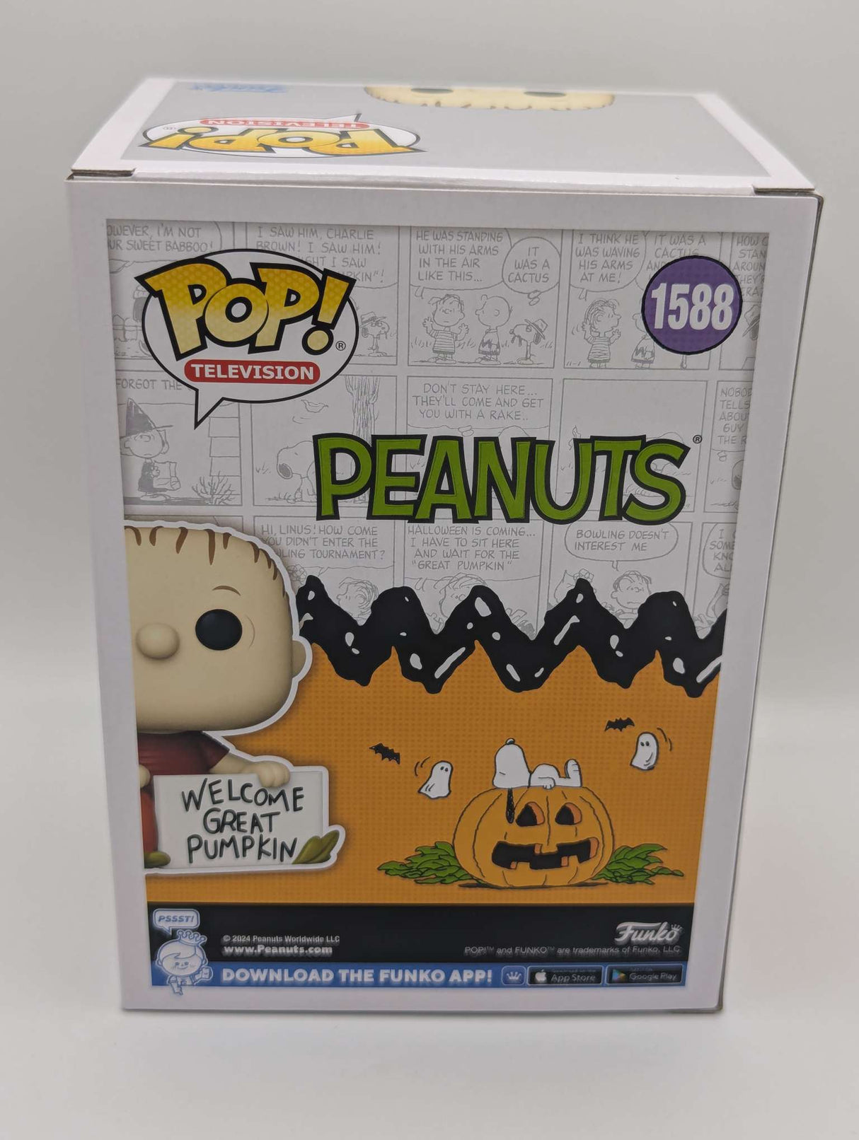 Linus ( with Pumpkin) | Peanuts | Funko Movies | #1588