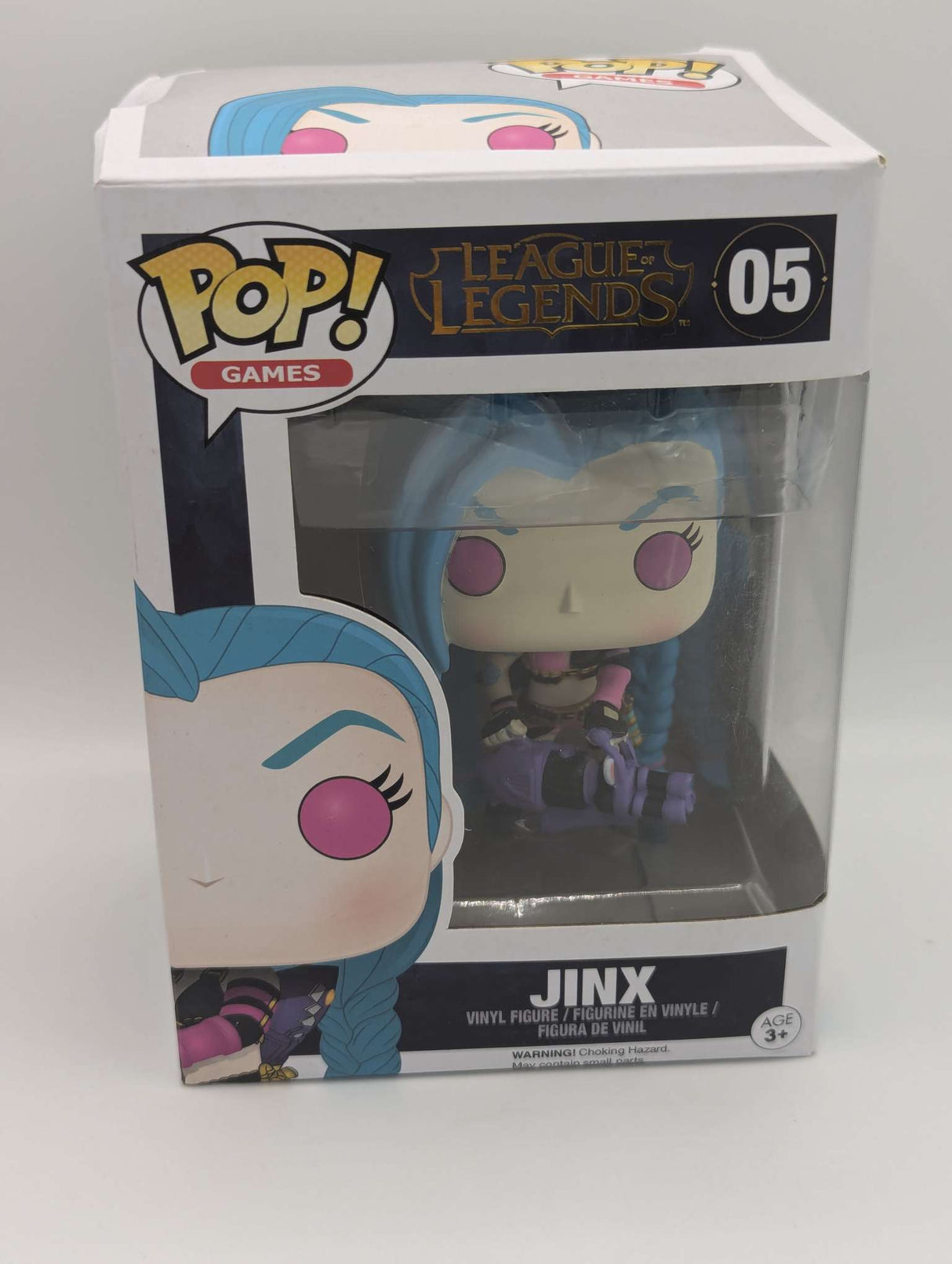 Damaged Box |  Jinx  | League of Legends  | Funko Pop Games  #05