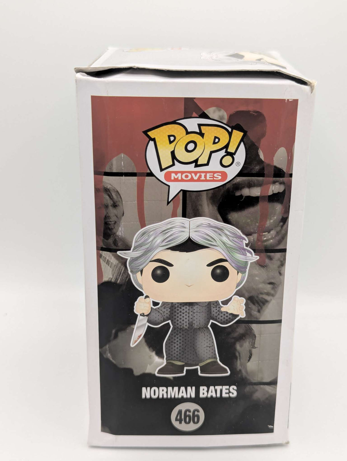 Damaged Box | Norman Bates | Psycho | Funko Pop Movies  #466