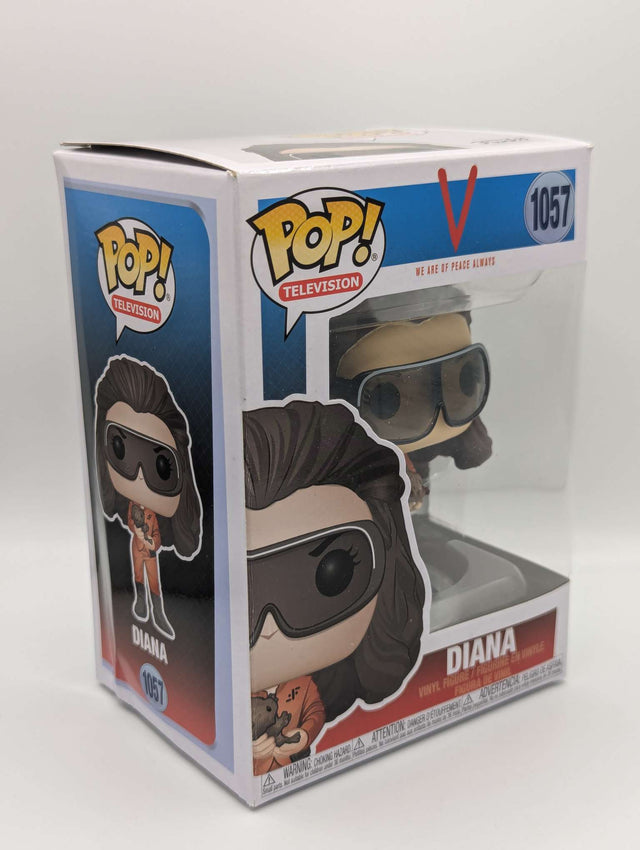 Damaged Box | Diana with rodent | V | Funko Pop Television  #1057