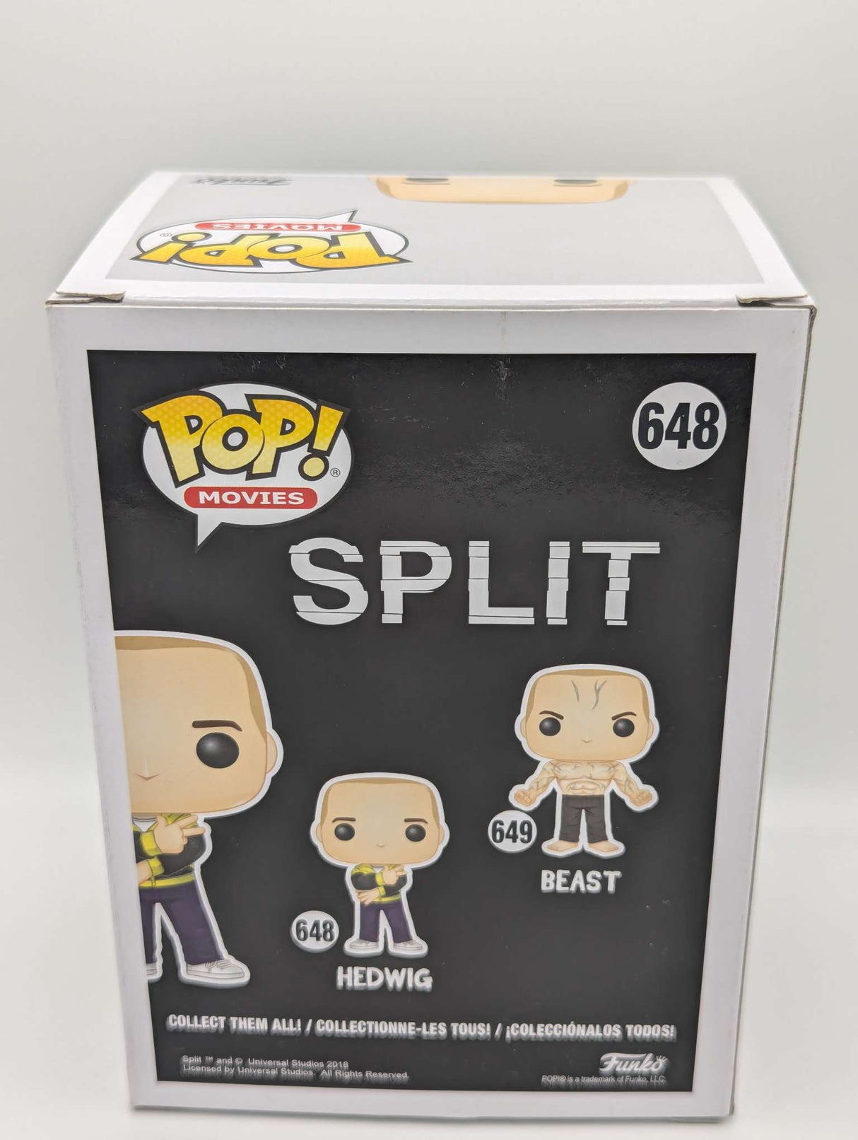 Damaged Box | Hedwig | Split | Funko Movies #648