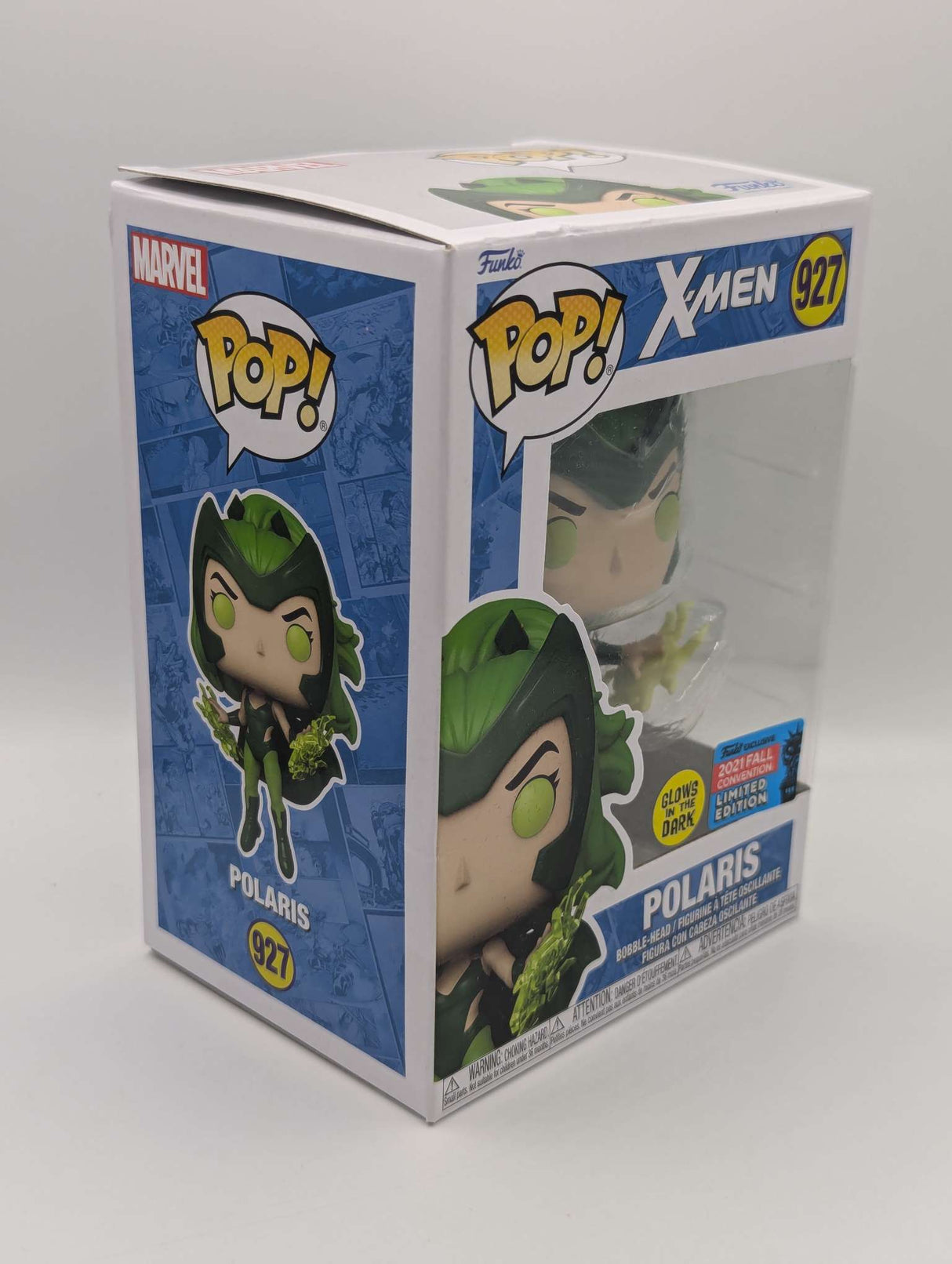 Damaged Box | Funko Pop Heroes | X-Men | Polaris GITD #927