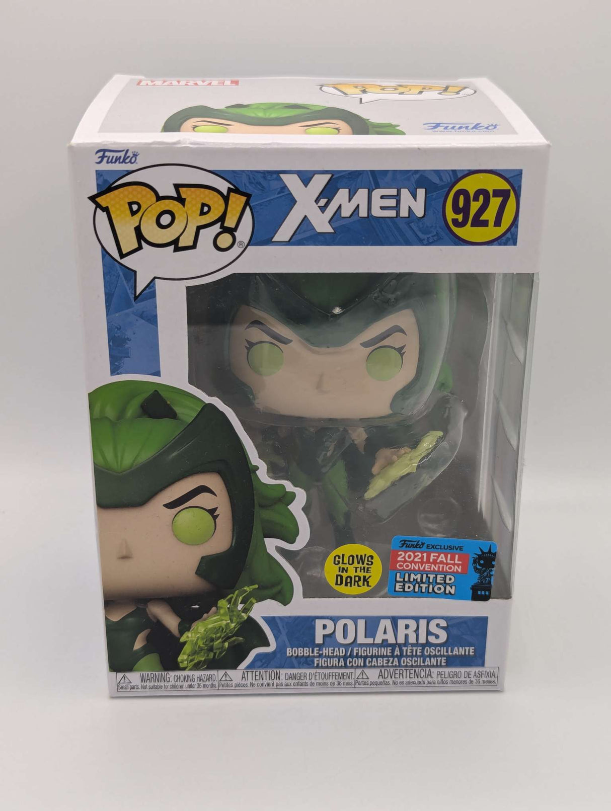 Damaged Box | Funko Pop Heroes | X-Men | Polaris GITD #927