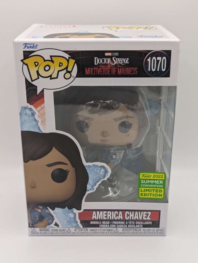 Damaged Box | America Chavez ( Portal) | Funko Pop Marvel | Doctor Strange in the Multiverse of Madness | #1070