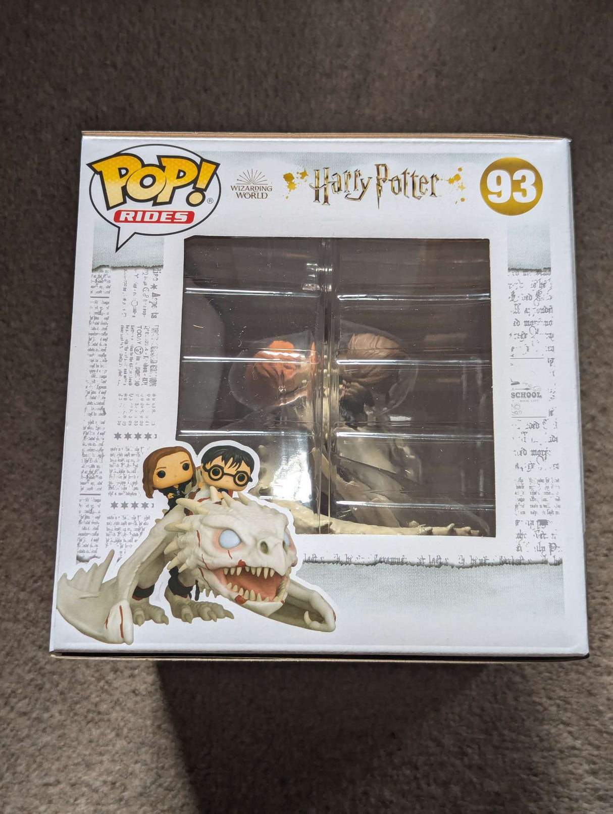 Damaged Box | Ukrainian Ironbelly | Harry Potter | Funko Pop Rides #93