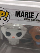 Damaged Box | Aristocats | Marie, Toulouse, Berlioz | Funko Pop Disney |  3 Pack Flocked