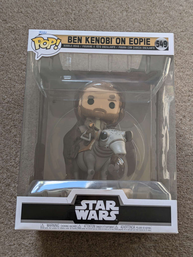 Damaged Box | Ben Kenobi on Eopie | Funko Pop Star Wars | Obi-Wan Kenobi #549