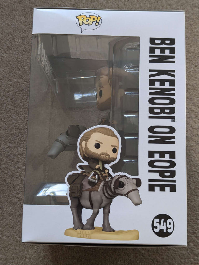 Damaged Box | Ben Kenobi on Eopie | Funko Pop Star Wars | Obi-Wan Kenobi #549