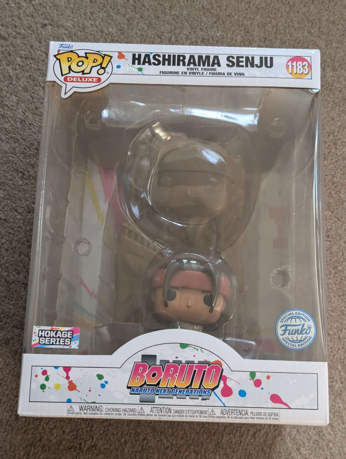 Damaged Box | Hashirama Senju | Funko Pop Animation Deluxe | Boruto  #1183