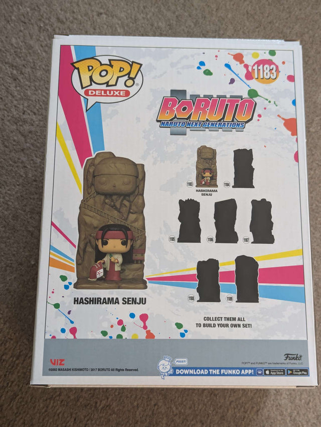 Damaged Box | Hashirama Senju | Funko Pop Animation Deluxe | Boruto  #1183