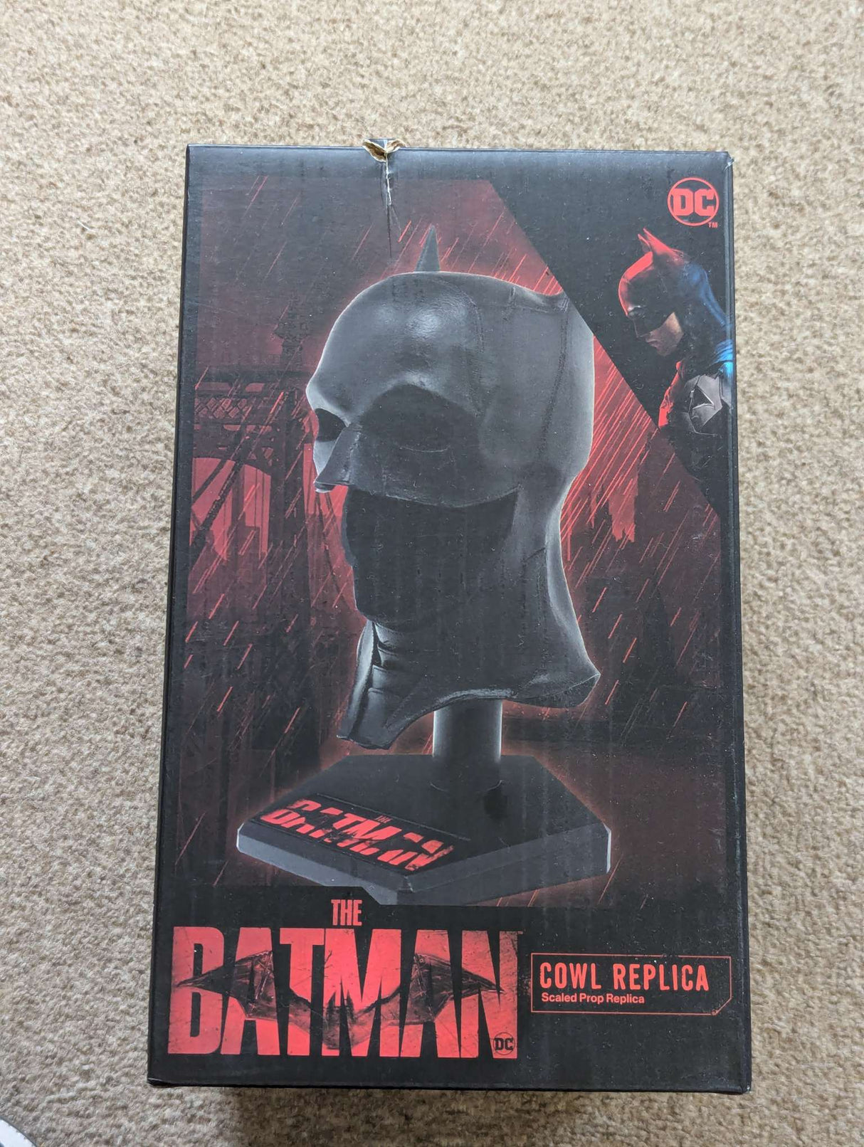 Damaged Box | The Batman Replica Bat Cowl | Limited Edition