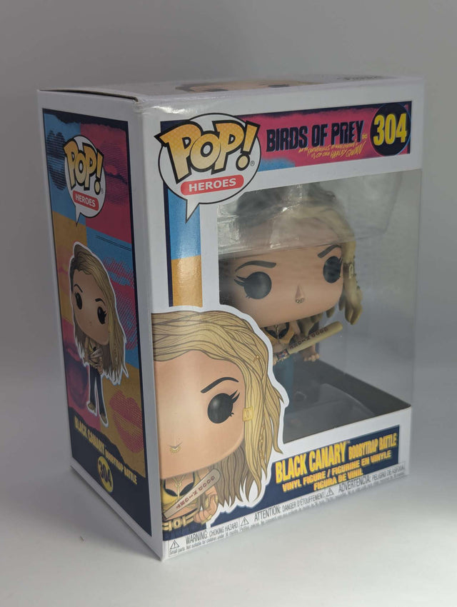 Damaged Box | Black Canary (Boobytrap Battle) | Birds of Prey  | Funko Pop Heroes #304