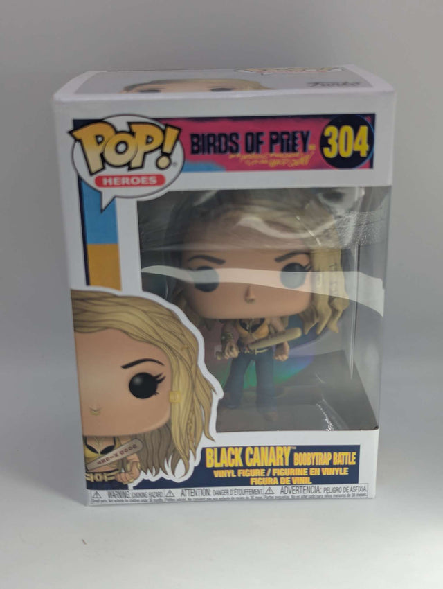 Damaged Box | Black Canary (Boobytrap Battle) | Birds of Prey  | Funko Pop Heroes #304