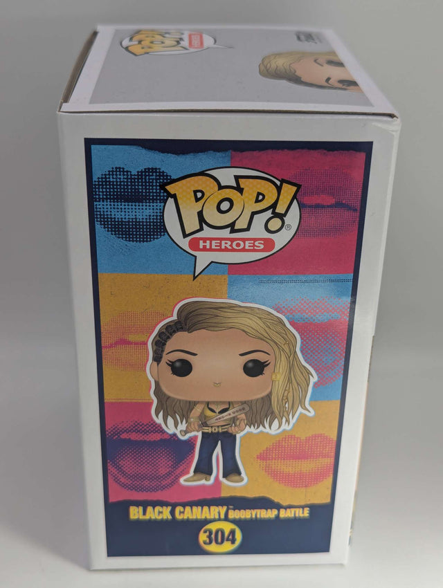 Damaged Box | Black Canary (Boobytrap Battle) | Birds of Prey  | Funko Pop Heroes #304