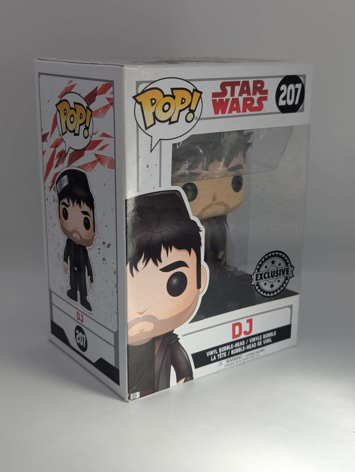 Damaged Box | DJ | Star Wars  | Funko Pop  #207 | Exclusive