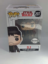 Damaged Box | DJ | Star Wars  | Funko Pop  #207 | Exclusive