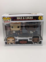 Max & Lucas | Stranger Things | Funko Pop Television | 2 Pack