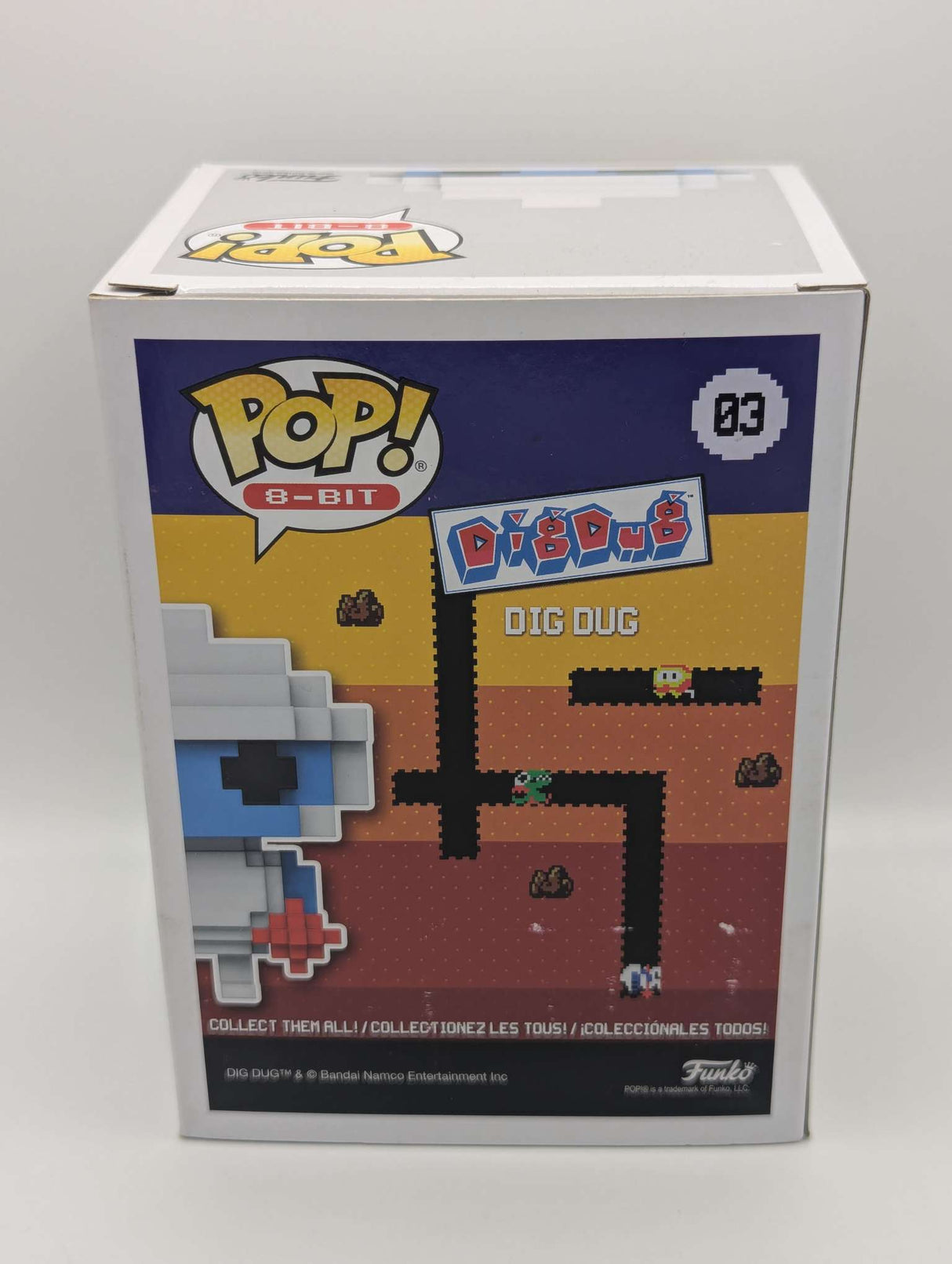 Damaged Box | Dig Dug | Funko Pop 8-Bit #03