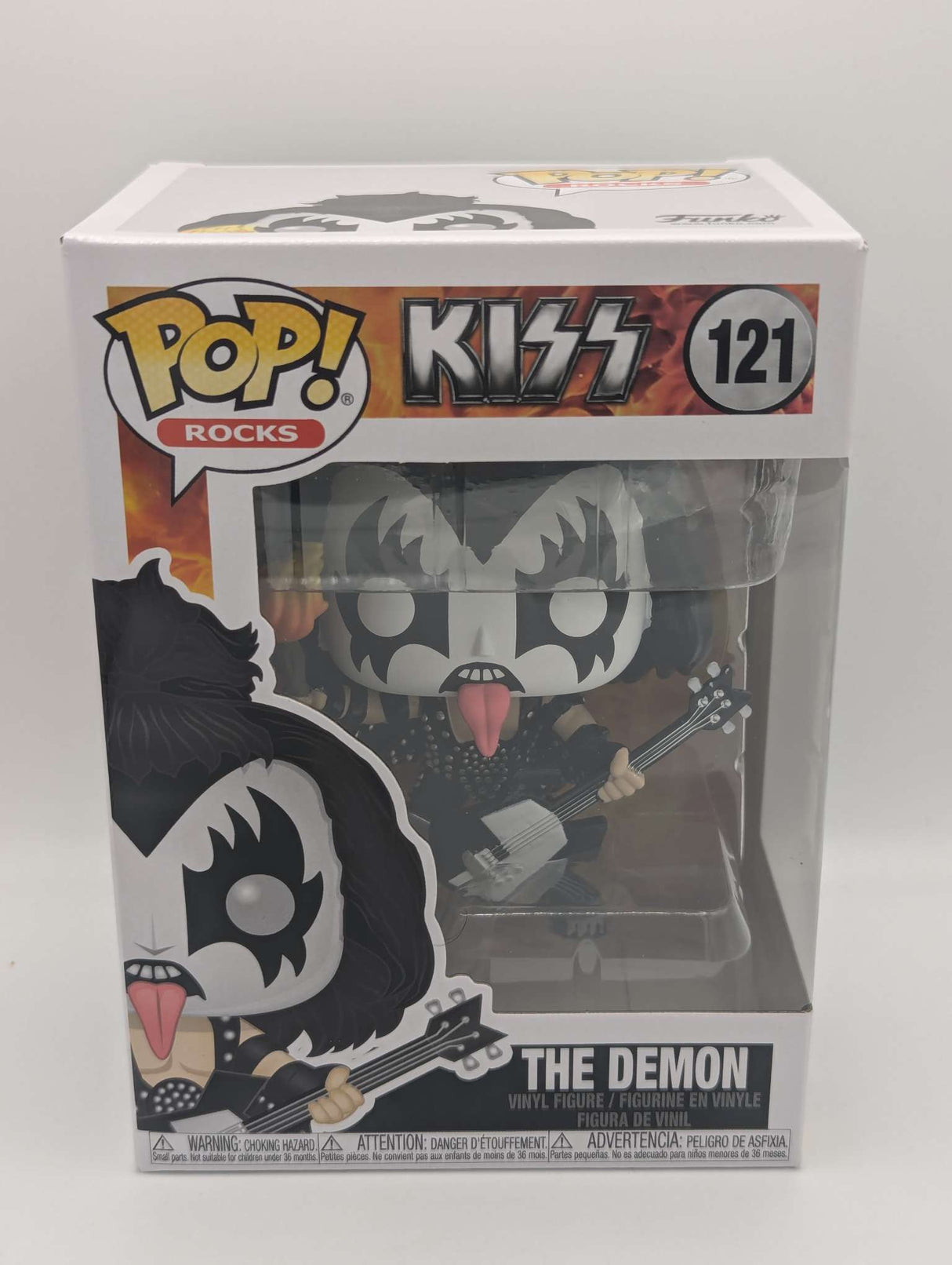 The Demon | Kiss | Funko Pop Rocks #121