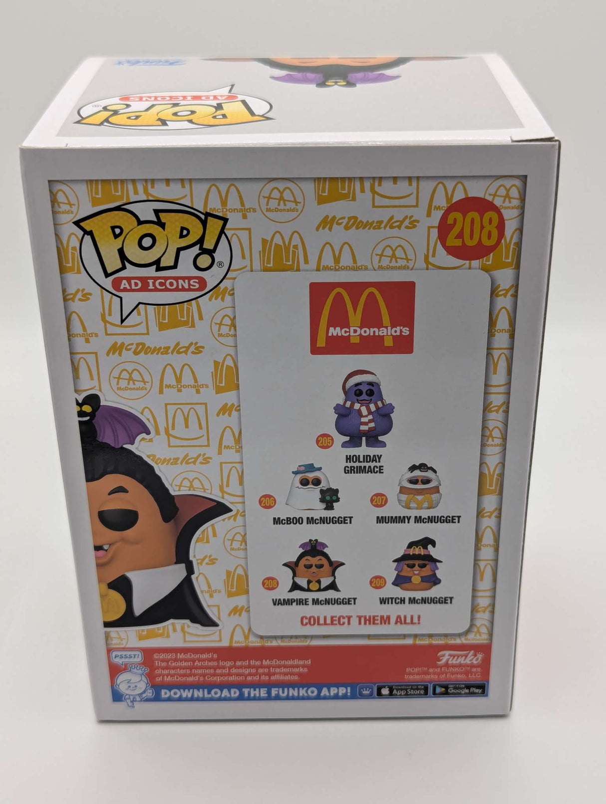 Vampire McNugget | McDonalds | Funko Pop Ad Icons | #208