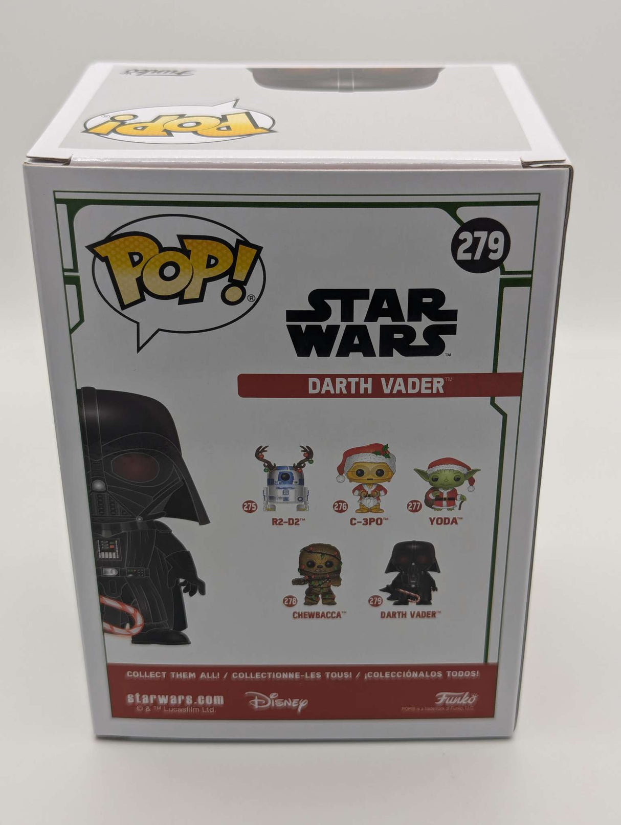 Darth Vader (with Candy Cane) | Funko Pop Star Wars #279 | Chase