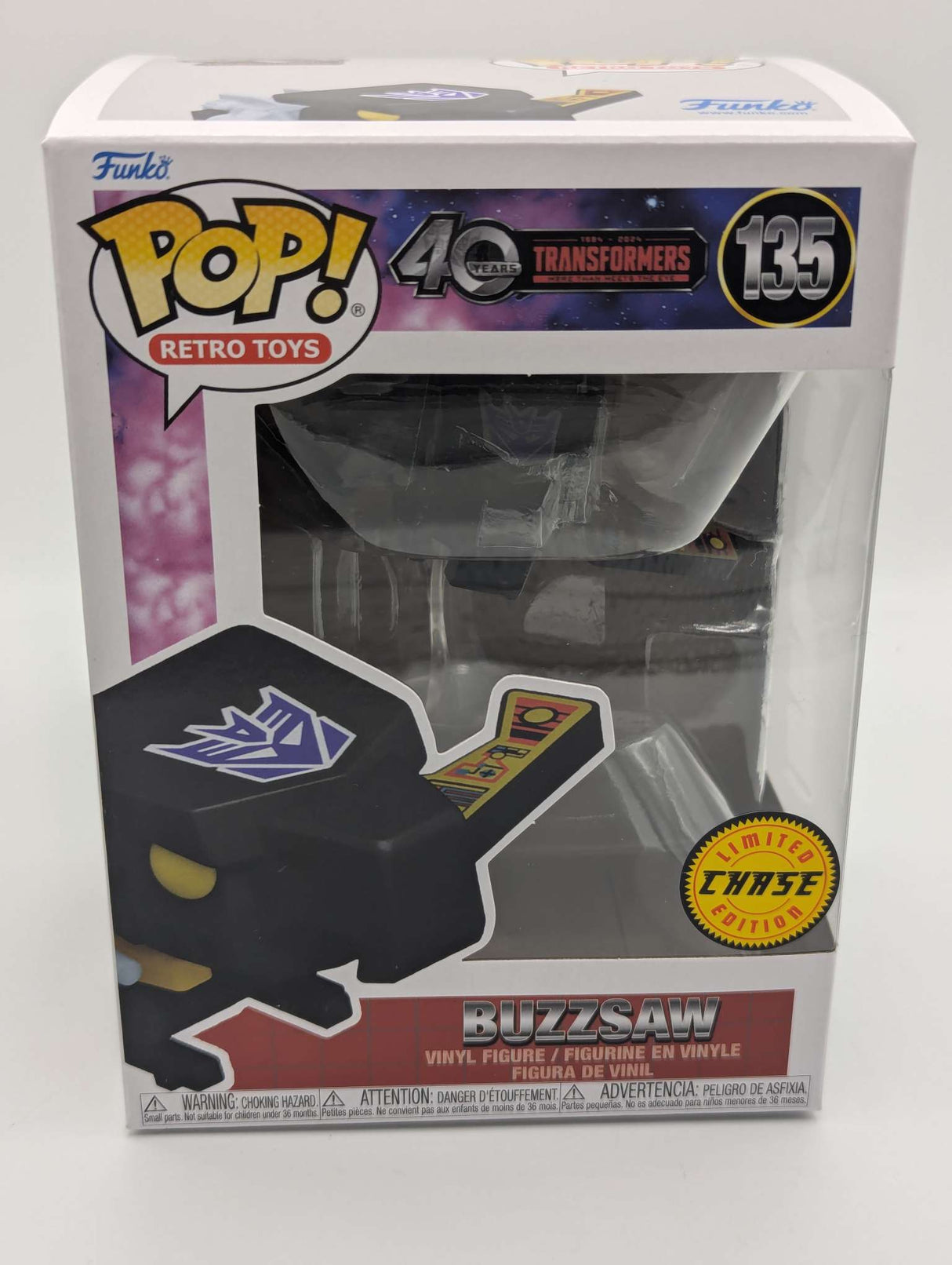 Buzzsaw (Generation 1) | Transformers 40 Years | Funko Pop Retro Toys #135 | Chase