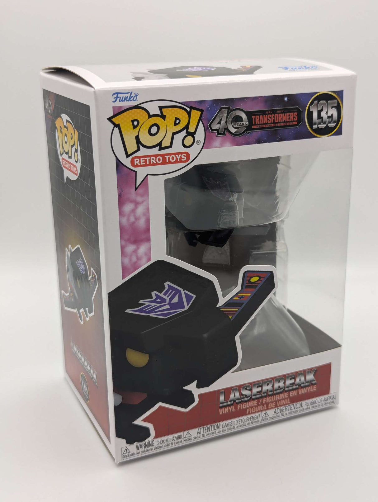 Laserbeak (Generation 1) | Transformers 40 Years | Funko Pop Retro Toys #135