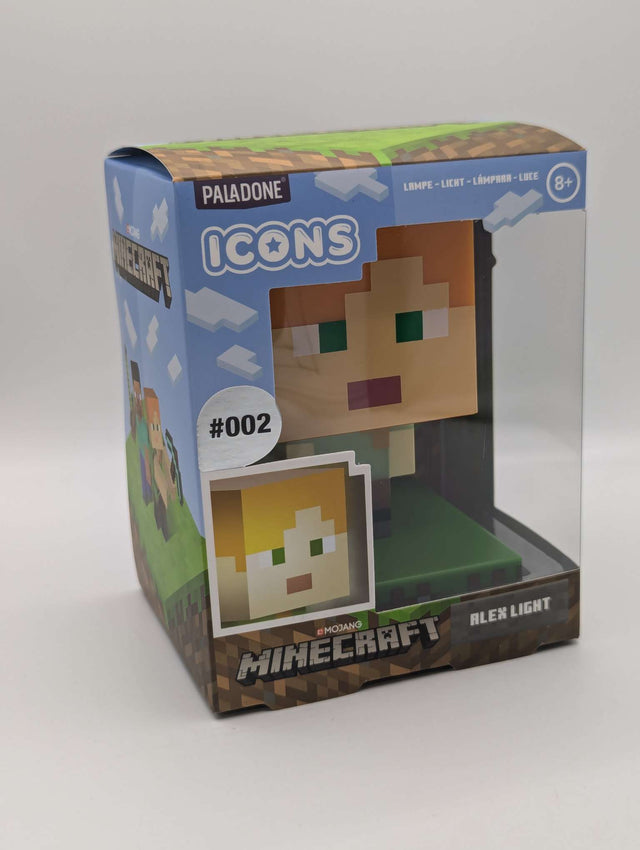 Paladone Minecraft | Alex Icon Light | Officially Licensed