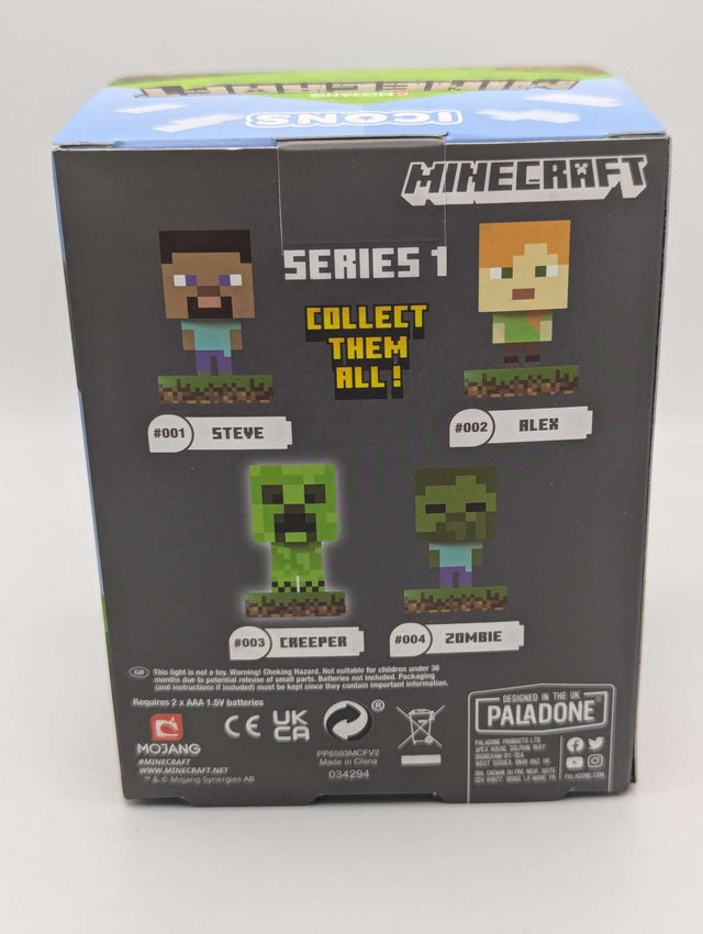 Paladone Minecraft | Creeper Icon Light | Officially Licensed