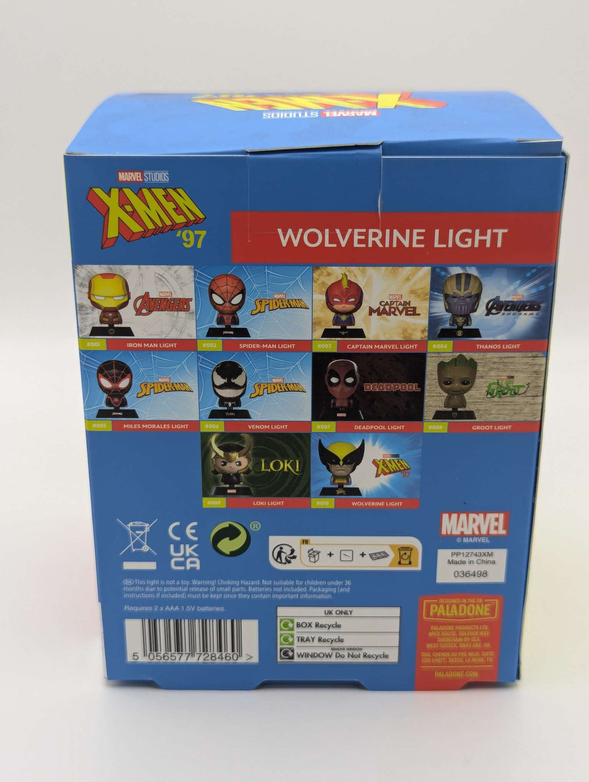 Paladone Xmen | Wolverine  Icon Light | Officially Licensed