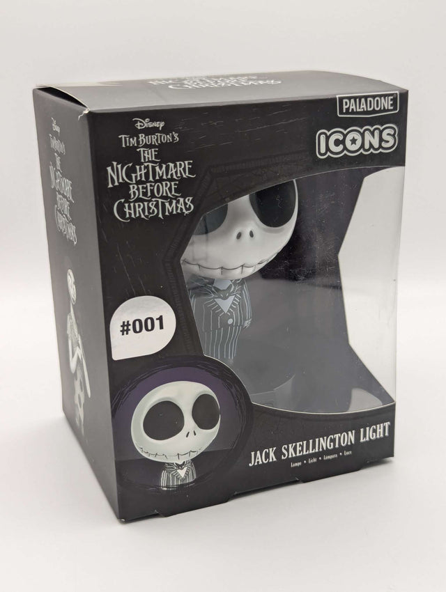 Paladone Nightmare Before Christmas | Jack Skellington Icon Light | Officially Licensed