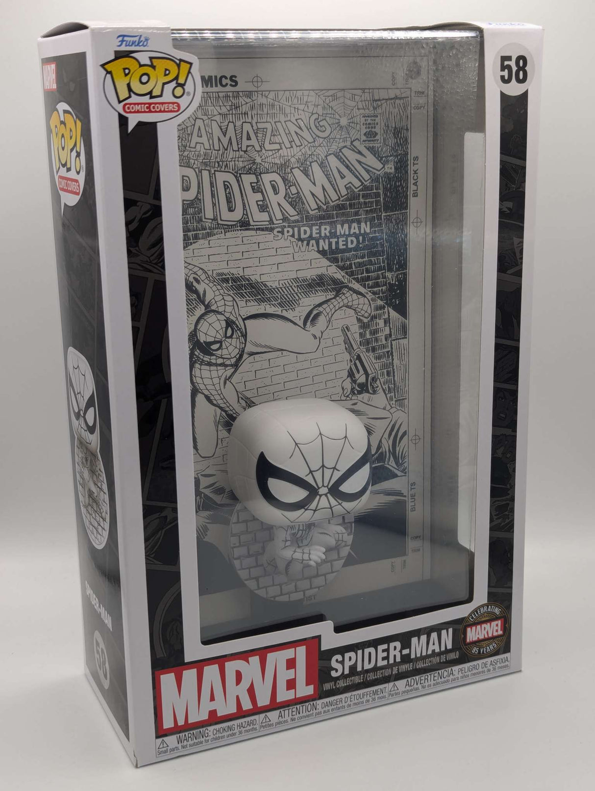 Funko Pop Comic Covers | Marvel | The Amazing Spider-Man | B&W #58