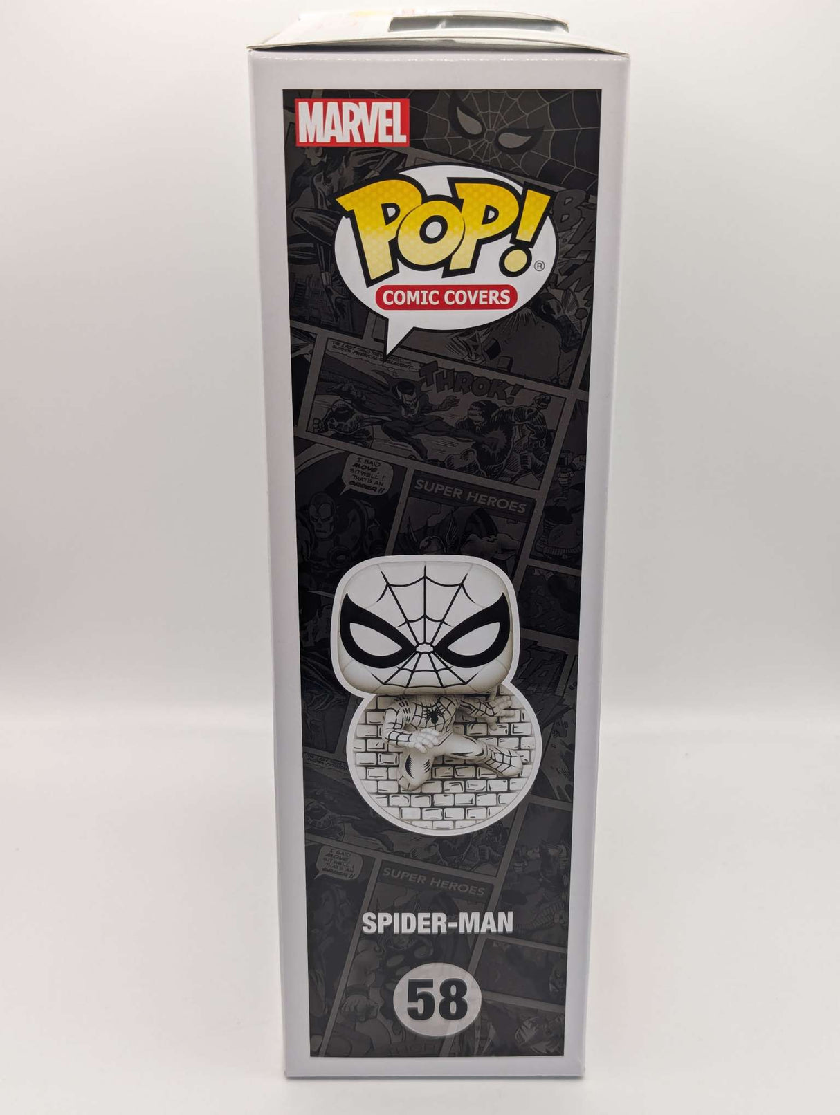 Funko Pop Comic Covers | Marvel | The Amazing Spider-Man | B&W #58