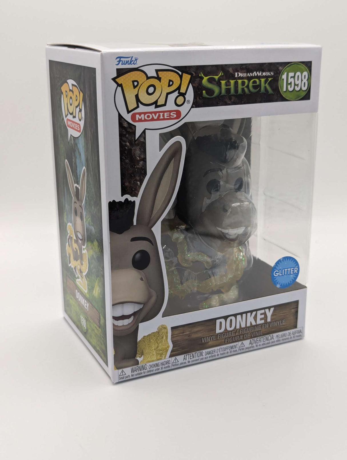 Donkey | Shrek | Funko Movies | #1598 | Glitter