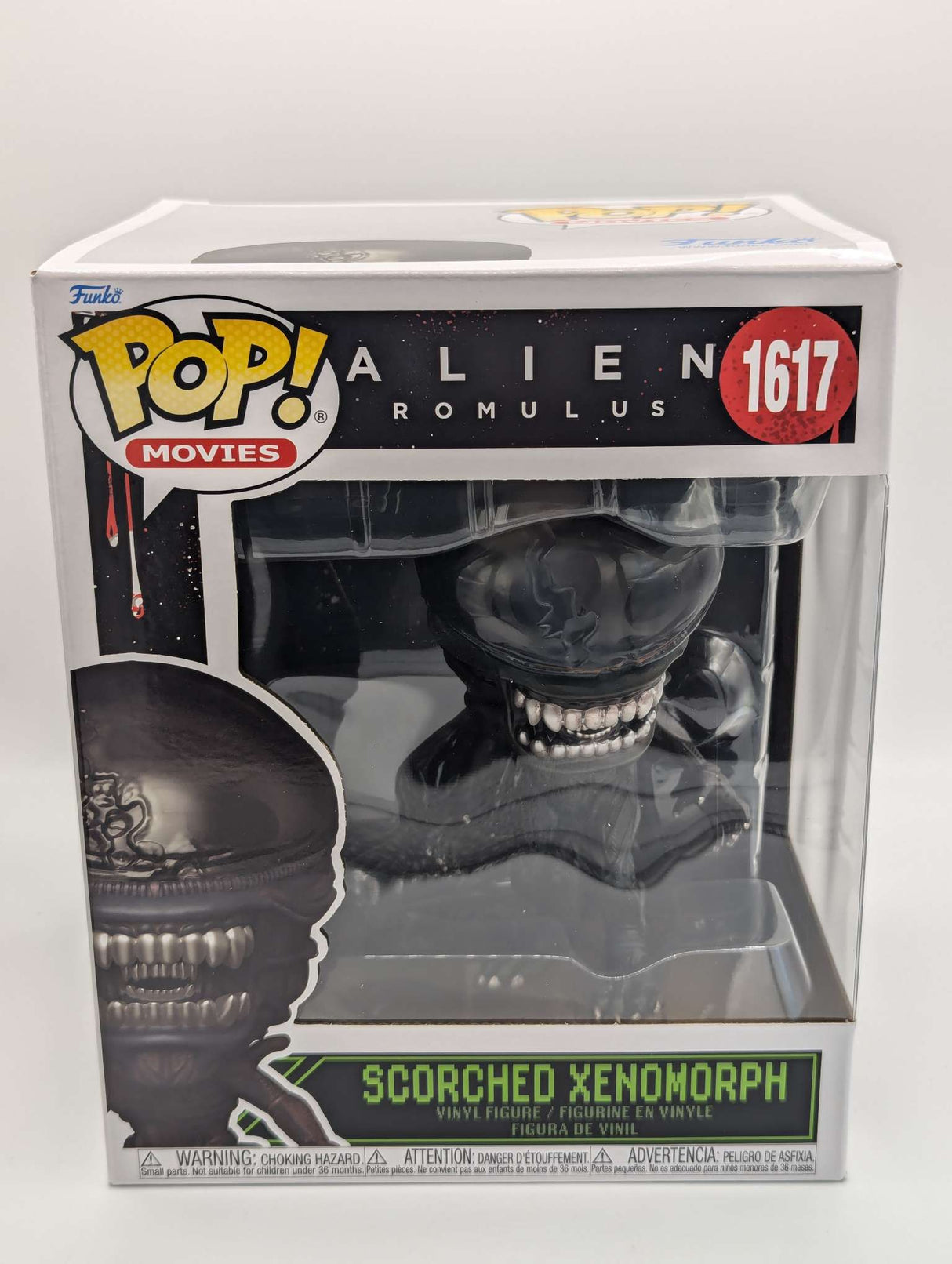 Scorched Xenomorph  | Alien Romulus | Funko Movies | #1617 | 6 inch